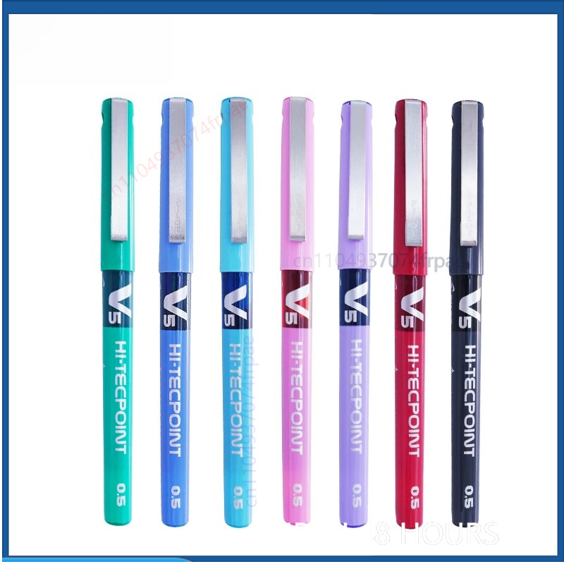 Pilot Pen V5 - ปากกาลูกลื่น PILOT BX-V5 แบบเติมน้ำหมึกโดยตรง ขนาด 0.5