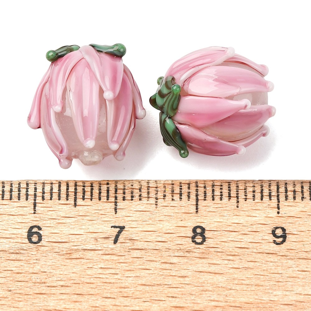 ลูกปัดดอกทิวลิปทำมือ 20 ชิ้น ล - Embellishment Crafts บทวิจารณ์และราคา