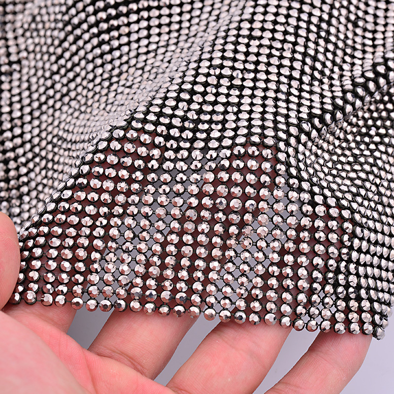 JUNAO 45*120 ซม.คริสตัลสีดำผ้า - Hotfix Rhinestone Sheet บทวิจารณ์และราคา