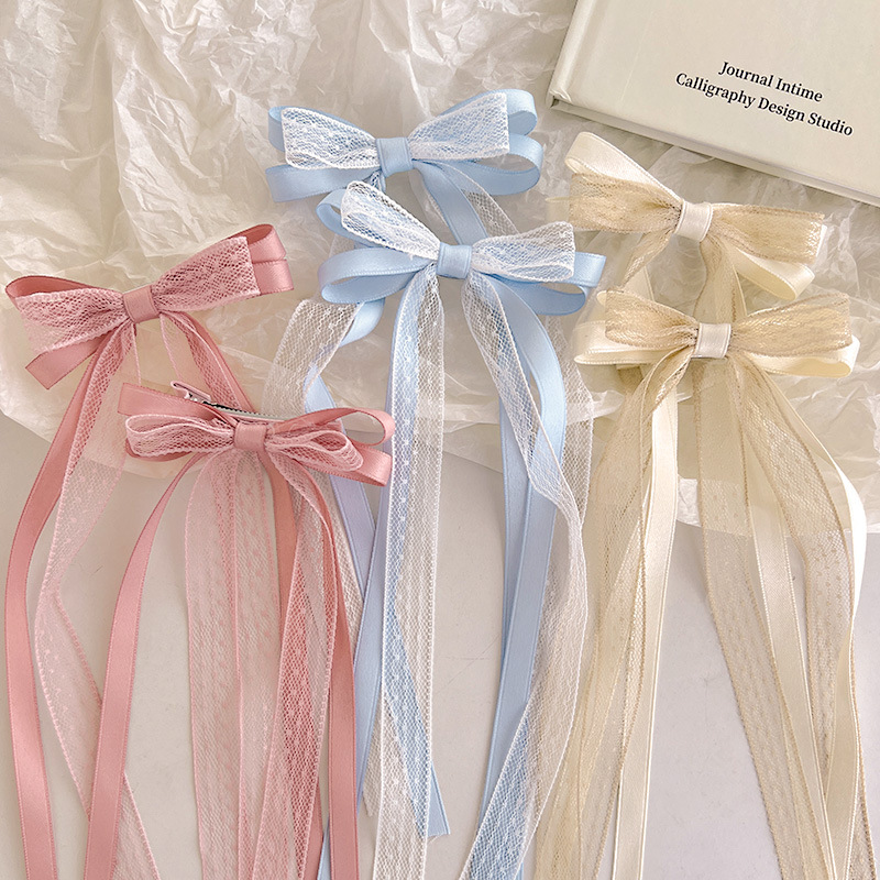 เด็กหวาน Bowknot Hairpins เจ้า - Tassel Fringe Trim บทวิจารณ์และราคา
