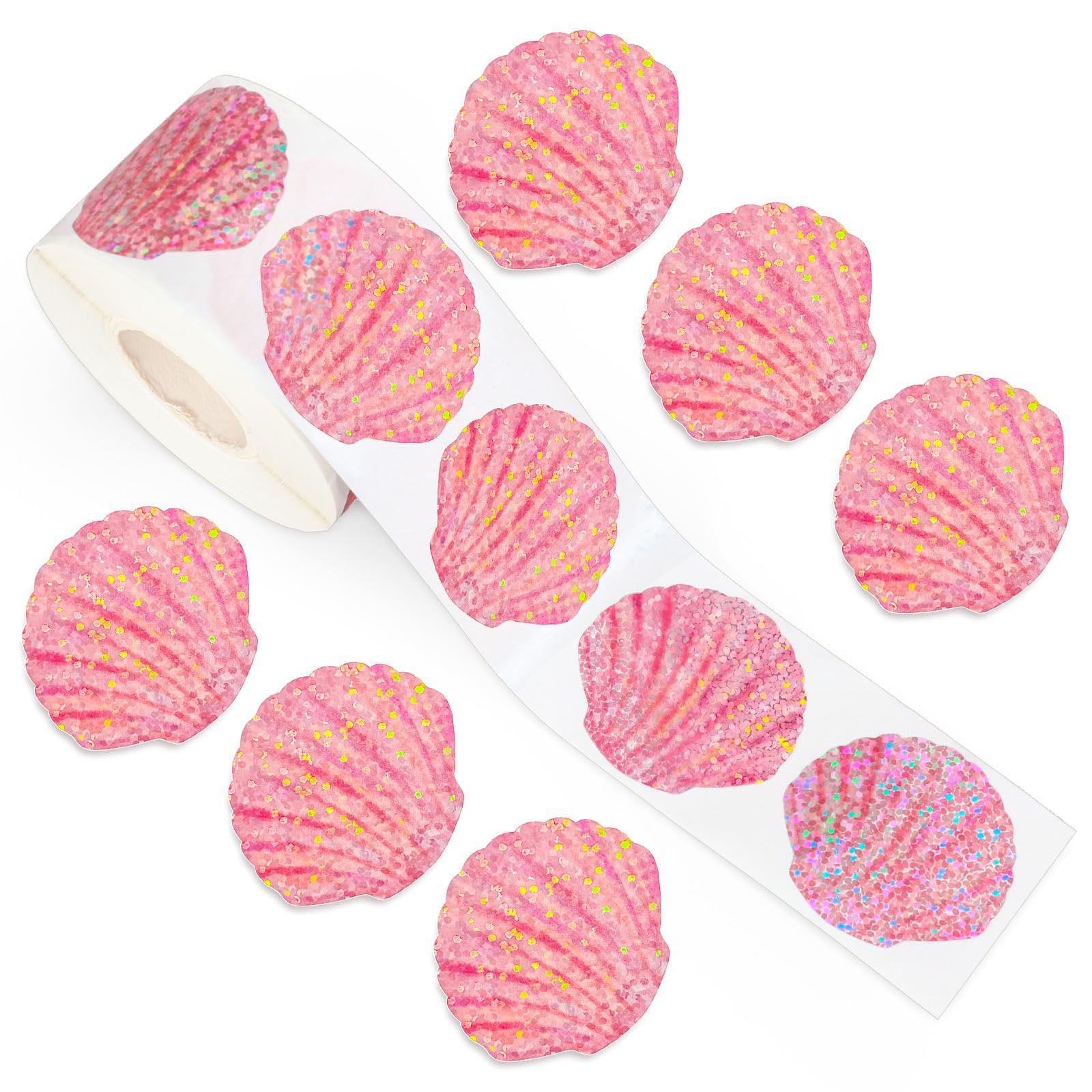 500 ชิ้น สติกเกอร์เปลือกหอยฤดู - Glitter Vinyl Roll บทวิจารณ์และราคา