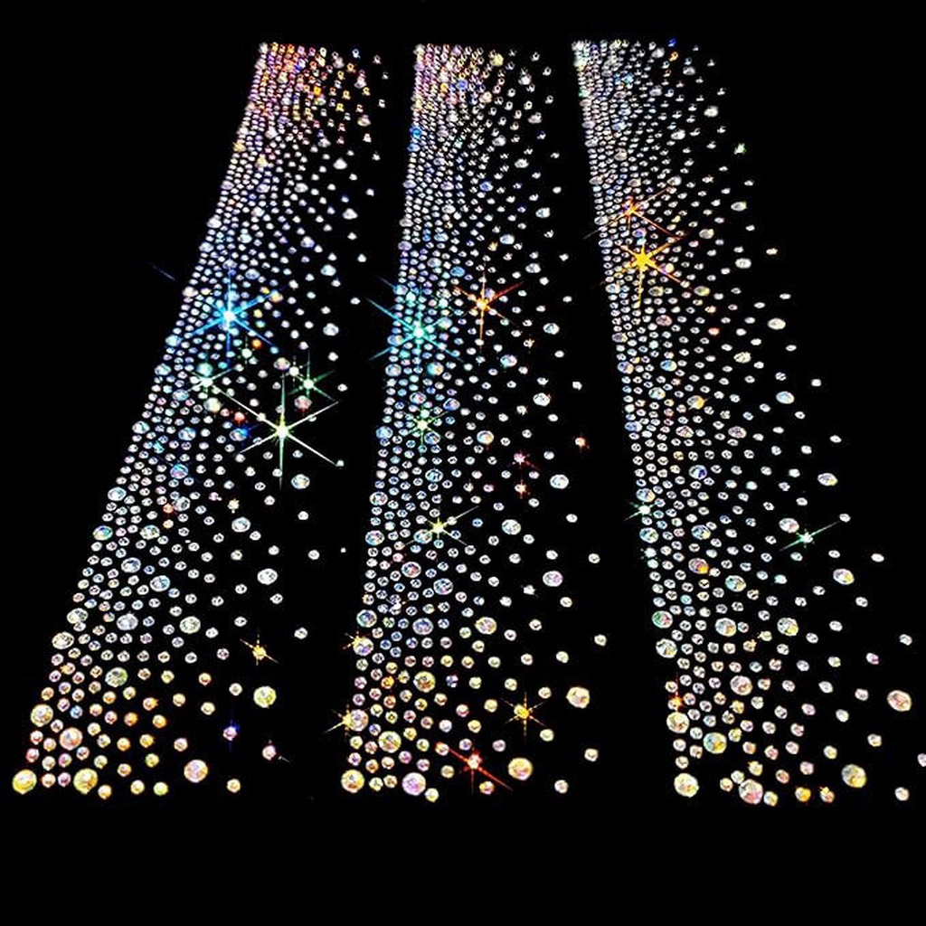 แผ่นปะติดเพชรแบบรีดร้อน ขนาดกล - Hotfix Rhinestone Sheet บทวิจารณ์และราคา