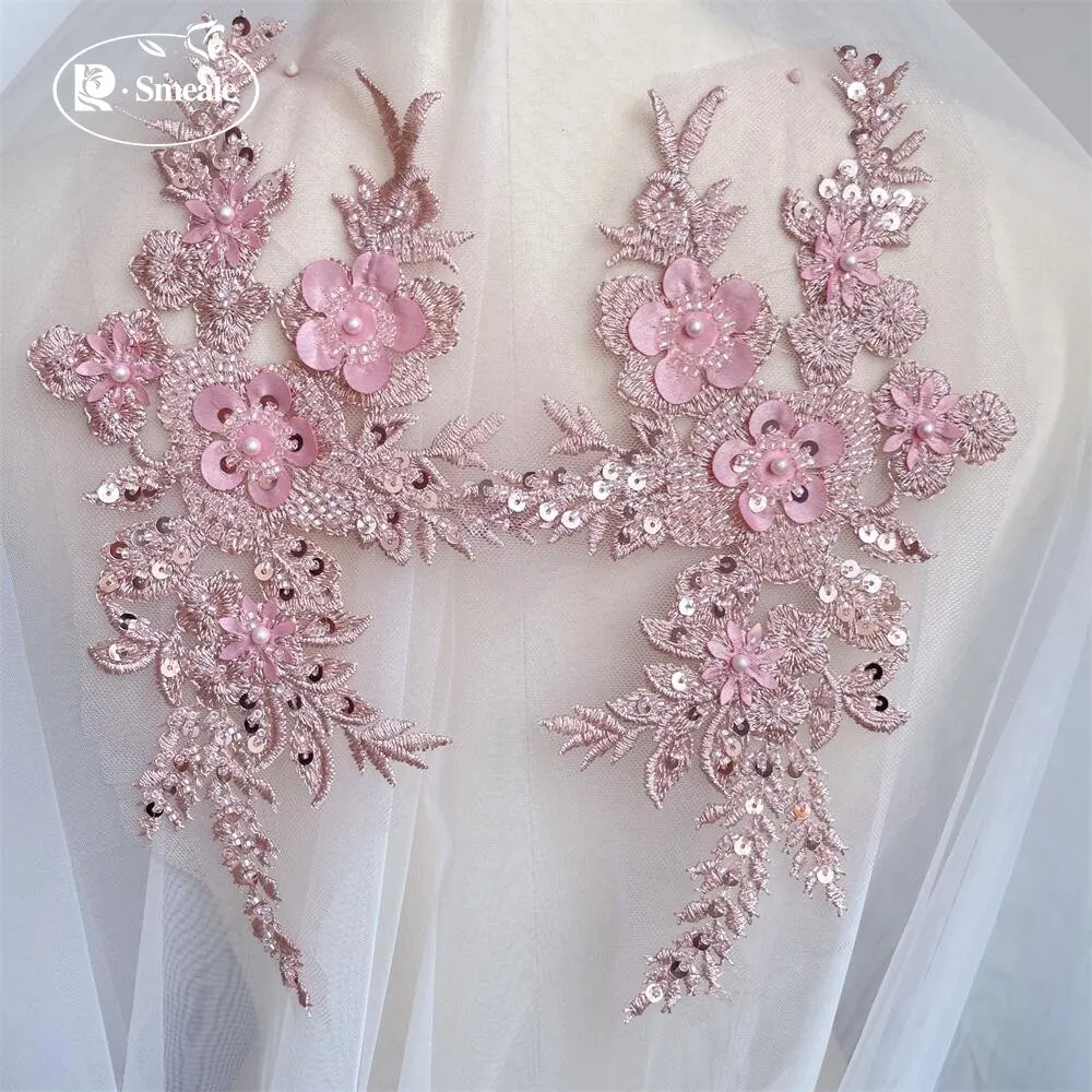 ลูกปัดเลื่อม 12 สี 2 ชิ้น/1 คู - Applique Patch Flower บทวิจารณ์และราคา
