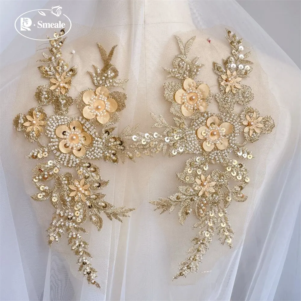 ลูกปัดเลื่อม 12 สี 2 ชิ้น/1 คู - Applique Patch Flower บทวิจารณ์และราคา