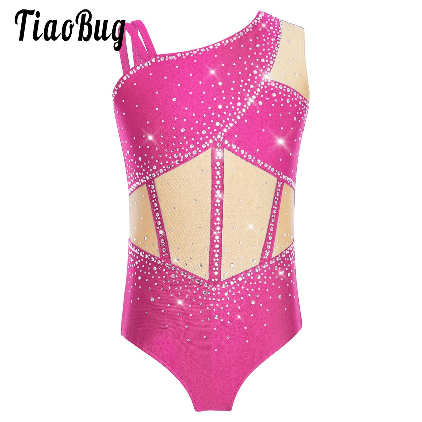 ชุดเต้นรำสำหรับเด็กผู้หญิง ชุด - Rhinestone Banding Trim บทวิจารณ์และราคา