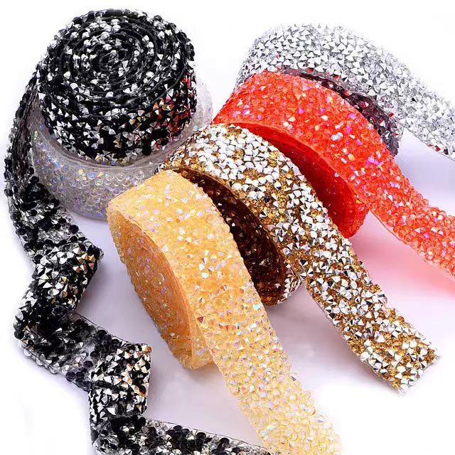 เทปคริสตัลติดเสื้อผ้าแบบใหม่ ส - Hotfix Rhinestone Sheet บทวิจารณ์และราคา