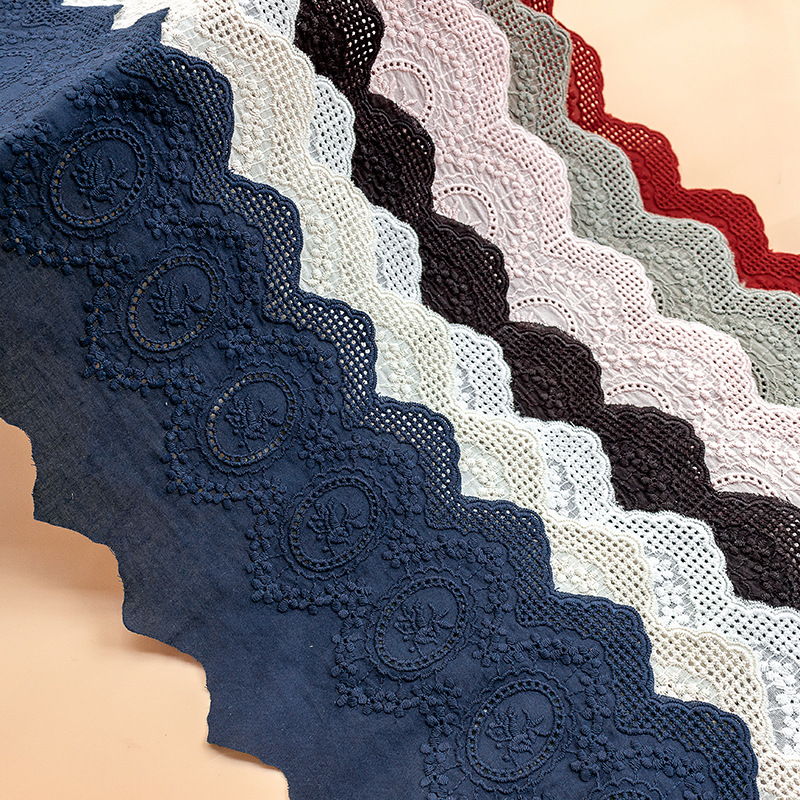 2 หลาผ้าฝ้ายปักลูกไม้สุทธิริบบ - Lace Ribbon Trim บทวิจารณ์และราคา
