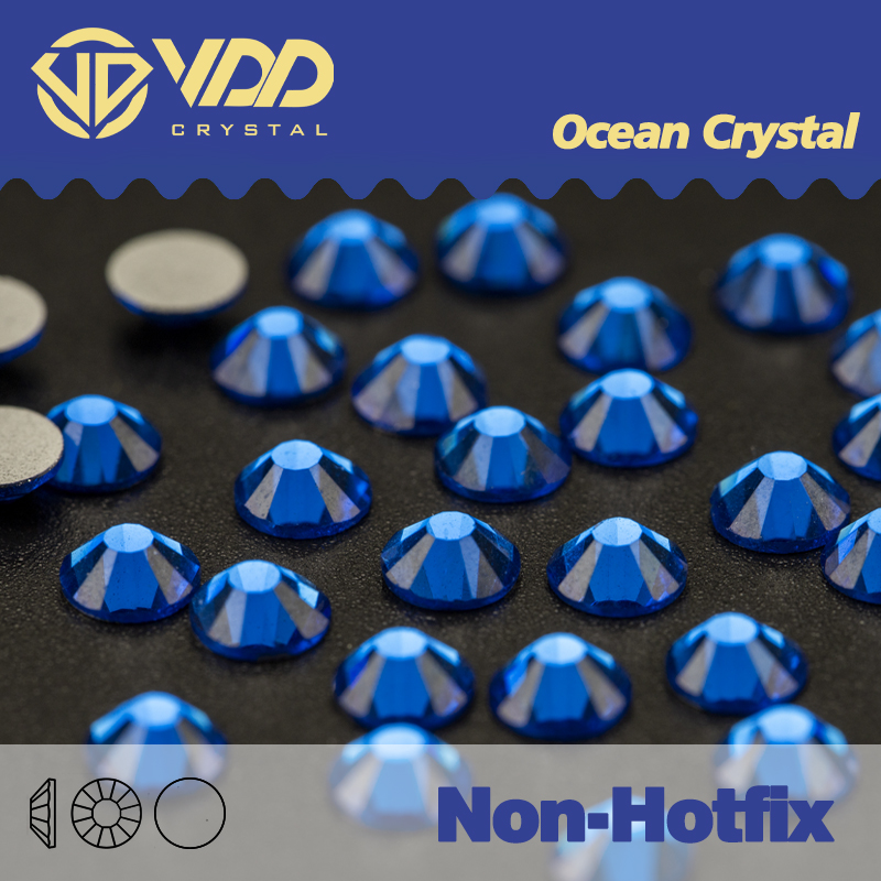 VDD 029 Capri Blue Rhinestones - Hotfix Rhinestone Sheet บทวิจารณ์และราคา