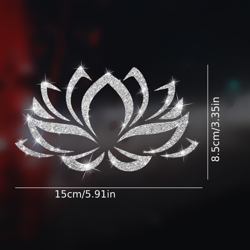1PC เลียนแบบเพชร Glitter Lotus - Glitter Vinyl Roll บทวิจารณ์และราคา
