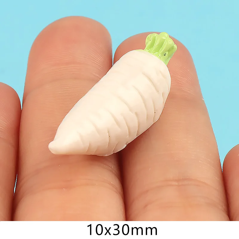 เรซิ่นน่ารัก รูปผักจิ๋ว ของตกแ - Christmas Craft Embellishment บทวิจารณ์และราคา